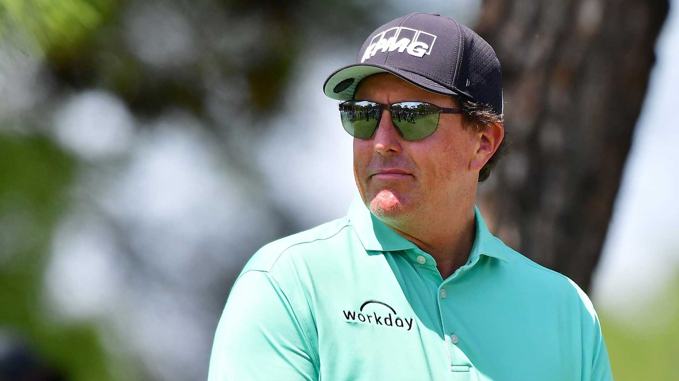 Meet the newest member of the Phil Mickelson Fan Club