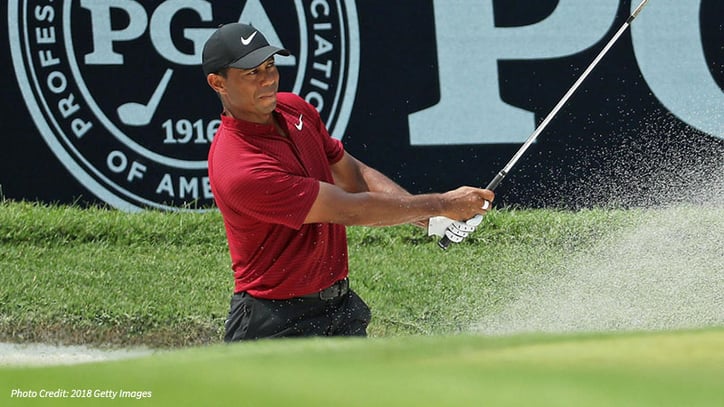 tiger-woods-bunker-pga-2018-getty